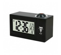 Perfeo Часы-будильник Briton, чёрный, (PF-F3605) время, температура, дата PF_C3744
