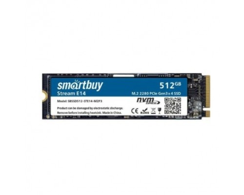Smartbuy M.2 SSD 512Gb Stream E14 SBSSD512-STE14-M2P3 NVMe PCIe3
