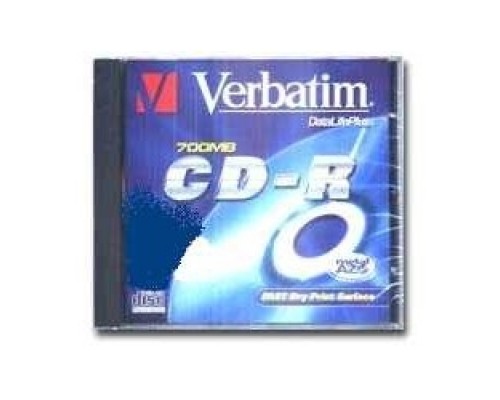 Verbatim и CD-R 700Mb 80 min 48-х/52-х (Slim case) 43347