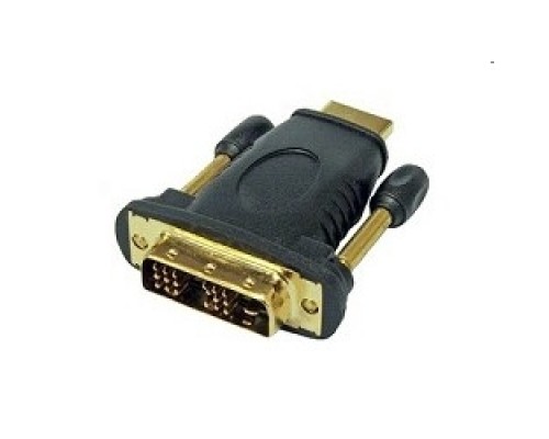 Gembird Переходник HDMI-DVI 19M/19M(папа-папа), золотые разъемы A-HDMI-DVI-1