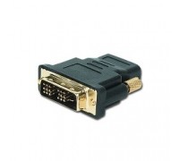 Gembird Переходник HDMI-DVI 19F/19M (мама-папа), золотые разъемы A-HDMI-DVI-2