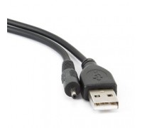 Gembird/Cablexpert CC-USB-AMP25-0.7M USB 2.0 Pro , AM/DC 2,5мм 5V 2A (для планшетов Android), 0.7м, экран, черный, пакет