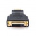 Gembird Переходник HDMI-DVI , 19M/25F, золотые разъемы, пакет(A-HDMI-DVI-3)
