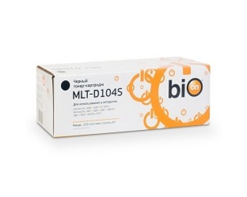 Bion BCR-MLT-D104S / MLT-D104S Картридж для Samsung ML-1665/1660, SCX-3200/3217 (1500 стр.), Черный