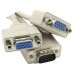 VCOM VVG6530 Кабель-разветвитель VGA 1=&gt;2 (1x15M/2 x15F), VGA Spliter Cable 0.3m 06937510841219/4895182209411