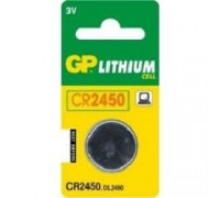 GP Lithium CR2450 (1 шт. в уп-ке) 10607