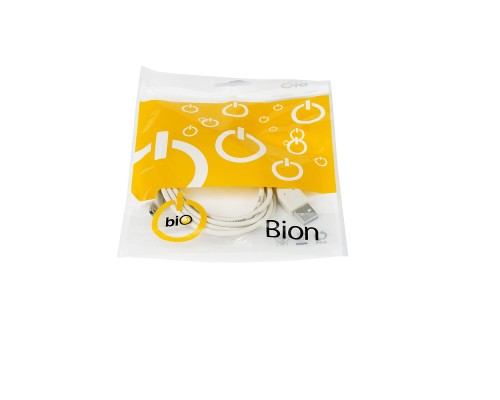 Bion Кабель интерфейсный USB 2.0 AM/miniBM, 1.8м, белый BXP-CC-USB2-AM5P-018