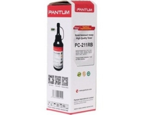 Pantum PC-211RB Заправочный комплект для P2200/P2207/P2500/P2507/P2500W/M6500/M6550/M6607/M6550NW/M6600N/M6607NW (тонер на 1600 стр.+ чип)