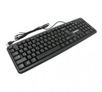 Exegate EX263905RUS Клавиатура Exegate LY-331, &lt;USB, шнур 1,5м, черная, 104кл, Enter большой&gt;, Color box