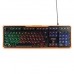 Гарнизон Клавиатура игровая GK-320G черный USB, подсветка, код Survarium, антифантомные клавиш