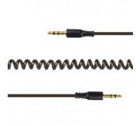 Кабель аудио Cablexpert, джек3.5 / джек3.5, 2м, спиральный (CCA-405-6)