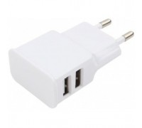 Cablexpert Адаптер питания 100/220V - 5V USB 2 порта, 2.1A, белый (MP3A-PC-11 )
