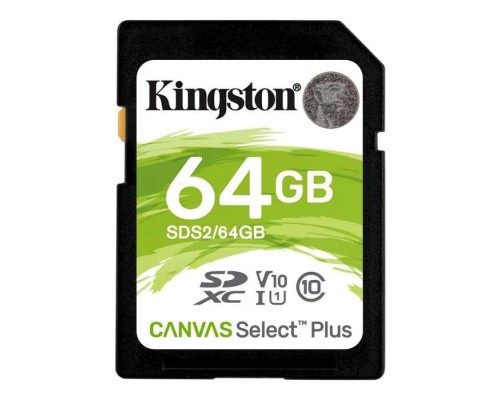 SecureDigital 64Gb Kingston SDS2/64GB SDXC Class 10, UHS-I