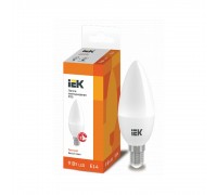 Iek LLE-C35-9-230-30-E27 Лампа светодиодная LED C35 свеча 9Вт 230В 3000К E27