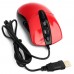Gembird MOP-415-R , USB, красный, 3кн.+колесо-кнопка, 2400DPI кабель 1.4м