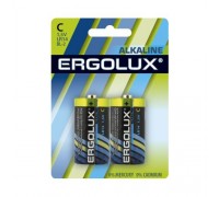 Ergolux..LR14 Alkaline BL-2 (LR14 BL-2, батарейка,1.5В) (2 шт. в уп-ке)