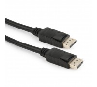 Bion Кабель DisplayPort v1.3, 20M/20M, скорость передачи до 25,92 Гбит/с, фиксирующая защелка, 2м, черный BXP-CC-DP3-020
