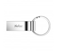 Netac USB Drive 32GB U275 &lt;NT03U275N-032G-20SL&gt;, USB2.0, с кольцом, металлическая