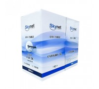 SkyNet FTP indoor, медный, FLUKE TEST, кат.5e, 4x2x0,46, однож., 305 м, box, серый CSL-FTP-4-CU 1/305